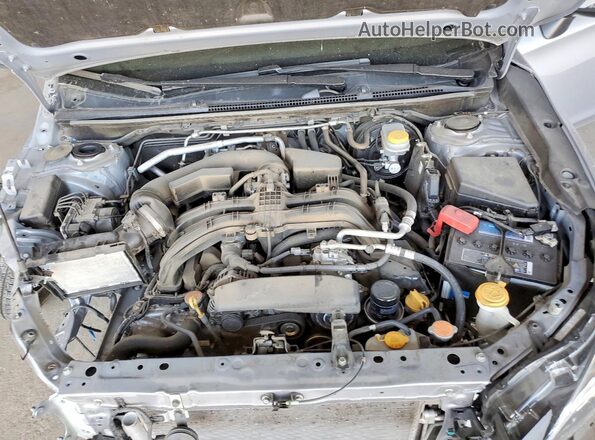 JF2GTHMC1M8224511 2021 SUBARU CROSSTREK Silver Widok wnętrza z tyłu
