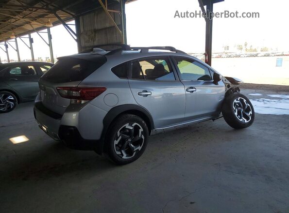 JF2GTHMC1M8224511 2021 SUBARU CROSSTREK Silver Tył prawy