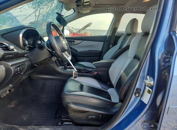 JF2GTHMC1MH277886 2021 SUBARU CROSSTREK Blue Вид салону спереду