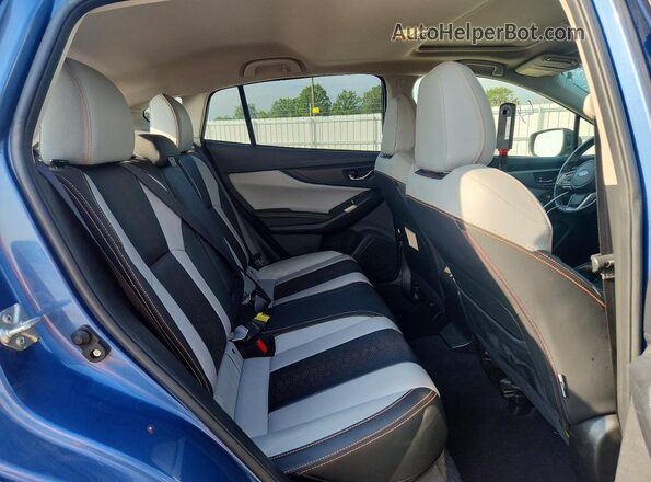 JF2GTHMC1MH277886 2021 SUBARU CROSSTREK Blue Вид задньої частини салону