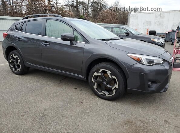 JF2GTHMC2M8230849 2021 SUBARU CROSSTREK Gray Front right