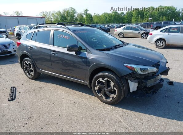 JF2GTHMC2M8370089 2021 SUBARU CROSSTREK Серый Передняя правая четверть