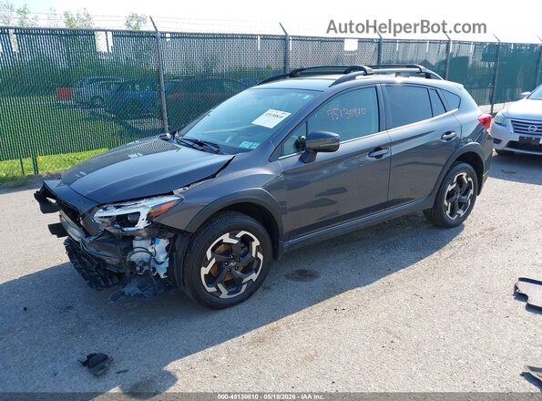 JF2GTHMC2M8370089 2021 SUBARU CROSSTREK Серый Передняя левая четверть