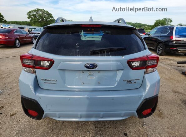 JF2GTHMC3N8200129 2022 SUBARU CROSSTREK Blue Vista trasera