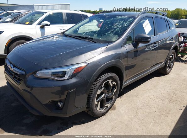 JF2GTHMC5M8270049 2021 SUBARU CROSSTREK Серый Передняя левая четверть