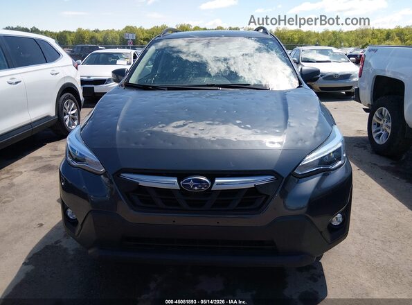 JF2GTHMC5M8270049 2021 SUBARU CROSSTREK Серый Вид щитка приборов