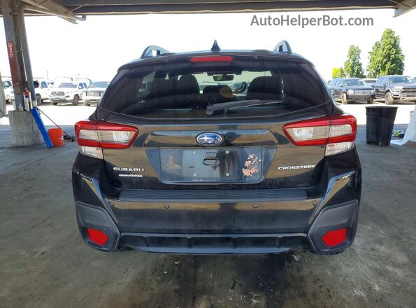 JF2GTHMC7M8226554 2021 SUBARU CROSSTREK Black უკანა ხედი
