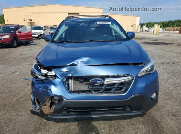 JF2GTHMC7MH289802 2021 SUBARU CROSSTREK Blue წინა ხედი