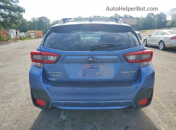 JF2GTHMC7MH289802 2021 SUBARU CROSSTREK Blue უკანა ხედი