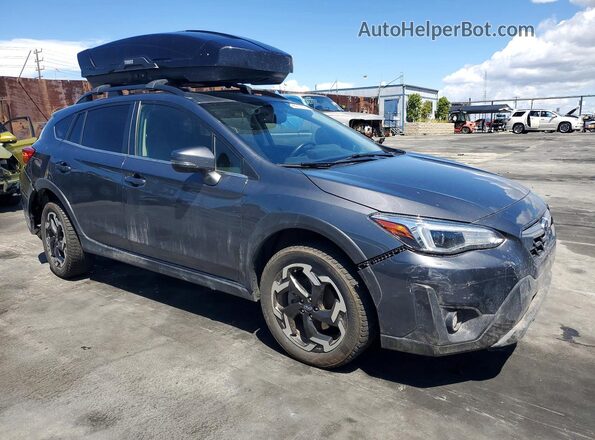 JF2GTHMC7N8240729 2022 SUBARU CROSSTREK Серый Передняя правая четверть