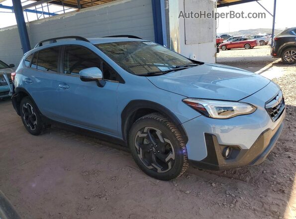 JF2GTHMC8NH206024 2022 SUBARU CROSSTREK Gray Передня права чверть