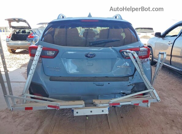 JF2GTHMC8NH206024 2022 SUBARU CROSSTREK Gray Вид ззаду