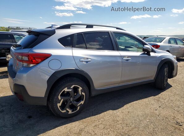 JF2GTHMCXM8213717 2021 SUBARU CROSSTREK Silver Trasero derecho