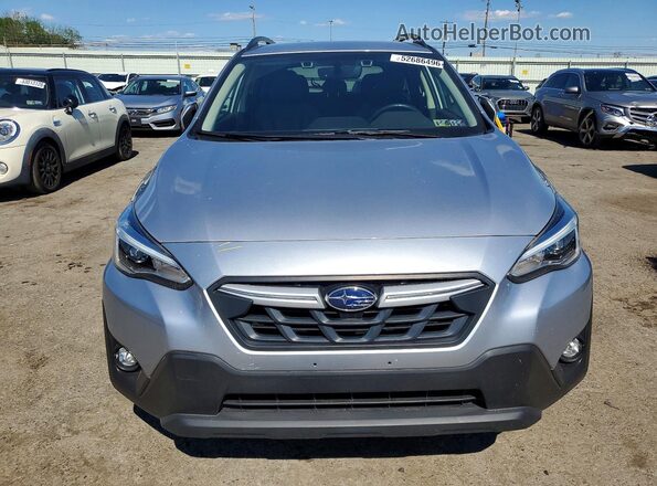 JF2GTHMCXM8213717 2021 SUBARU CROSSTREK Silver Vista frontal