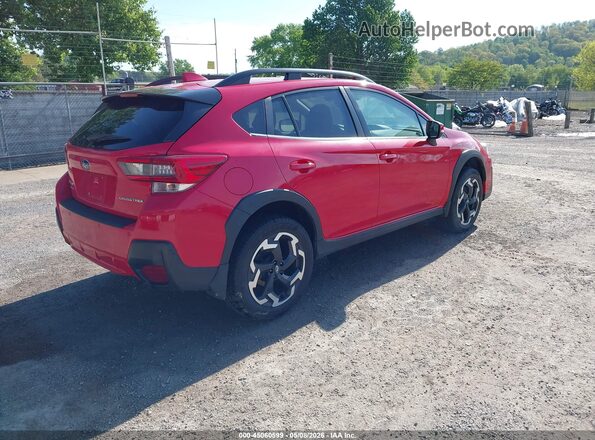 JF2GTHNC1M8287770 2021 SUBARU CROSSTREK Red Tył prawy