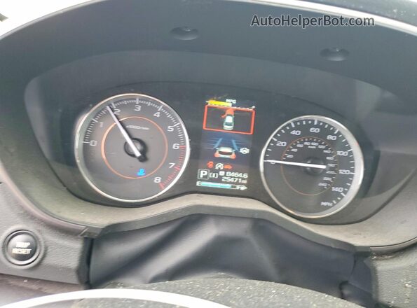 JF2GTHNC2PH260307 2023 SUBARU CROSSTREK Белый Вид щитка приборов