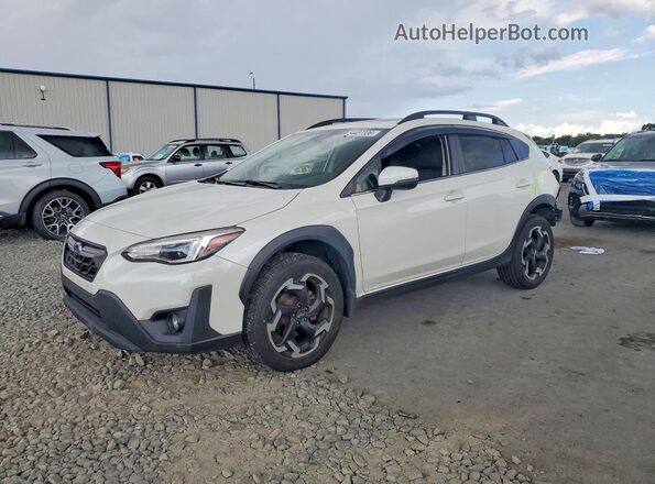 JF2GTHNC3MH345863 2021 SUBARU CROSSTREK White Przód lewy