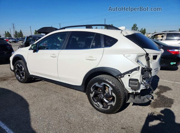 JF2GTHNC3NH219147 2022 SUBARU CROSSTREK White Trasero izquierdo
