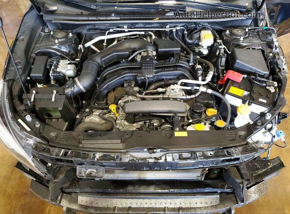 JF2GTHNC3P8289170 2023 SUBARU CROSSTREK Black Vista del compartimento del motor