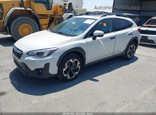 JF2GTHNC4M8675902 2021 SUBARU CROSSTREK Белый Передняя левая четверть