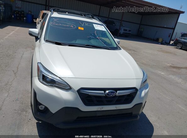 JF2GTHNC4M8675902 2021 SUBARU CROSSTREK Белый Вид щитка приборов