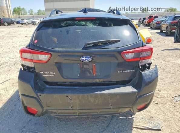 JF2GTHNC4MH372022 2021 SUBARU CROSSTREK Blue Вид ззаду