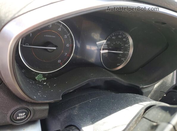 JF2GTHNC4MH372022 2021 SUBARU CROSSTREK Blue Вид щитка приладів