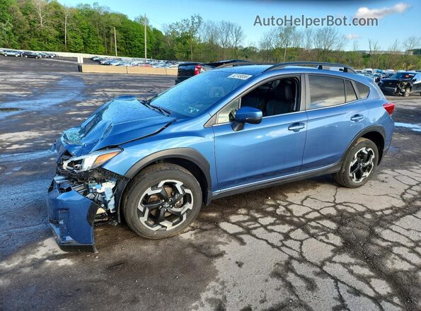 JF2GTHNC5PH254646 2023 SUBARU CROSSTREK Синий Передняя левая четверть