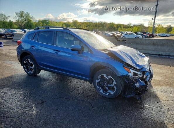 JF2GTHNC5PH254646 2023 SUBARU CROSSTREK Синий Передняя правая четверть