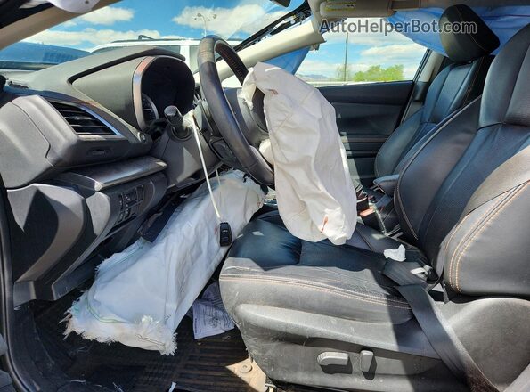 JF2GTHNC6NH280041 2022 SUBARU CROSSTREK Черный Вид салона спереди