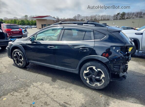 JF2GTHNC9MH309644 2021 SUBARU CROSSTREK Black Trasero izquierdo