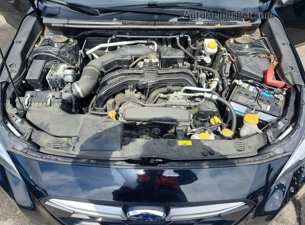 JF2GTHNC9MH309644 2021 SUBARU CROSSTREK Black Vista del compartimento del motor