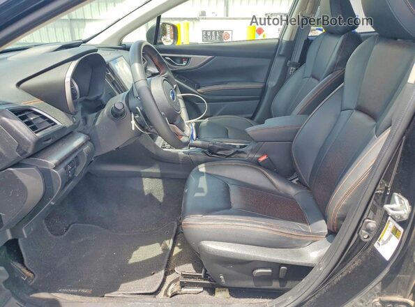 JF2GTHNC9PH304478 2023 SUBARU CROSSTREK Black Widok wnętrza z przodu