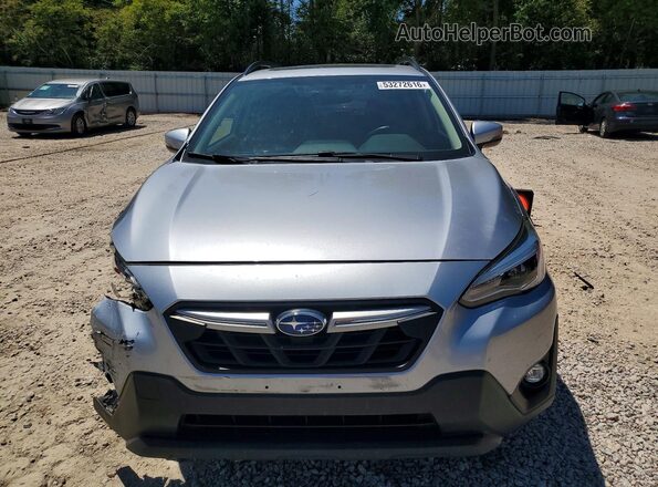 JF2GTHNCXM8292742 2021 SUBARU CROSSTREK Серебряный Вид спереди