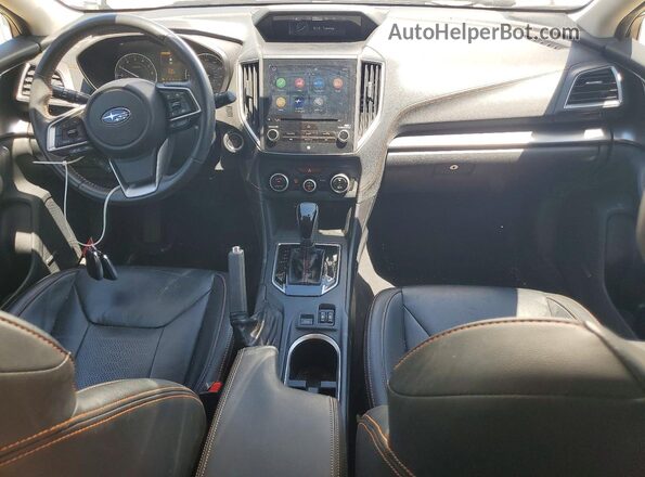 JF2GTHNCXM8292742 2021 SUBARU CROSSTREK Серебряный Вид панели приборов