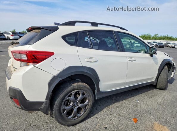 JF2GTHRC3MH378016 2021 SUBARU CROSSTREK White Задня права чверть