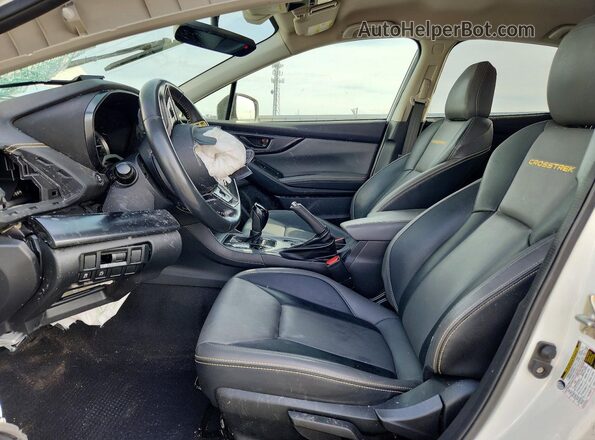 JF2GTHRC3MH378016 2021 SUBARU CROSSTREK White Вид салону спереду