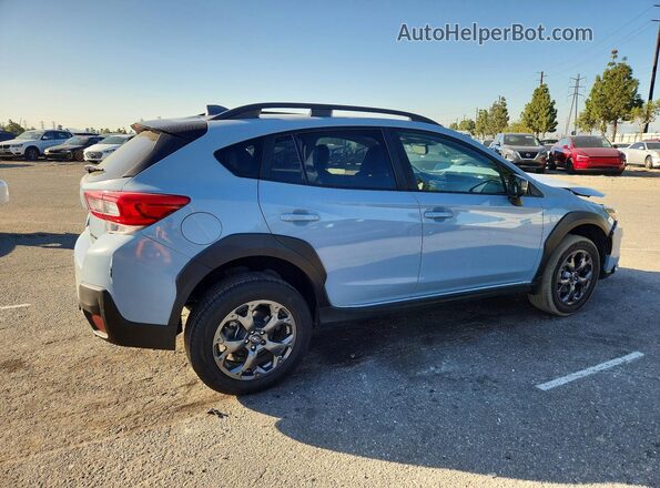 JF2GTHRC4NH279979 2022 SUBARU CROSSTREK Серый Задняя правая четверть