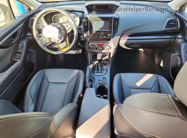 JF2GTHRC4NH279979 2022 SUBARU CROSSTREK Серый Вид панели приборов