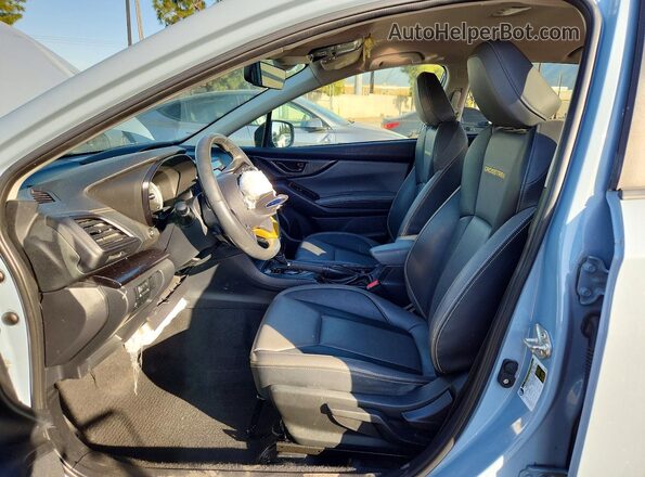 JF2GTHRC4NH279979 2022 SUBARU CROSSTREK Серый Вид салона спереди