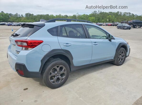 JF2GTHRC8MH381896 2021 SUBARU CROSSTREK Синий Задняя правая четверть