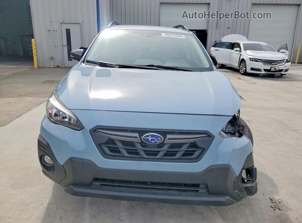 JF2GTHRC8MH381896 2021 SUBARU CROSSTREK Синий Вид спереди