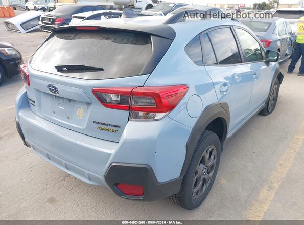 JF2GTHRC8PH307706 2023 SUBARU CROSSTREK Серый Задняя правая четверть