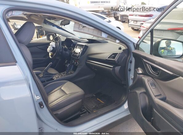 JF2GTHRC8PH307706 2023 SUBARU CROSSTREK Серый Вид салона спереди