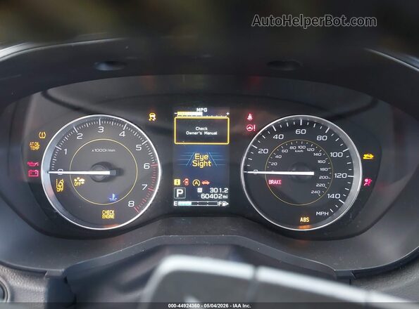 JF2GTHRC8PH307706 2023 SUBARU CROSSTREK Серый Вид задних сидений