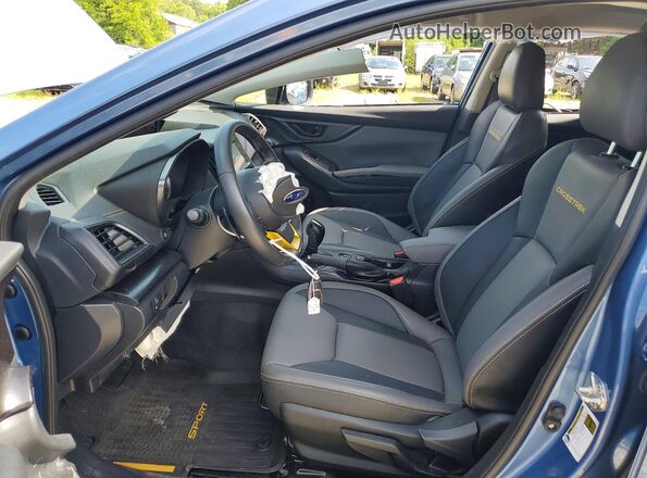 JF2GTHRC9MH354755 2021 SUBARU CROSSTREK Blue Widok wnętrza z przodu