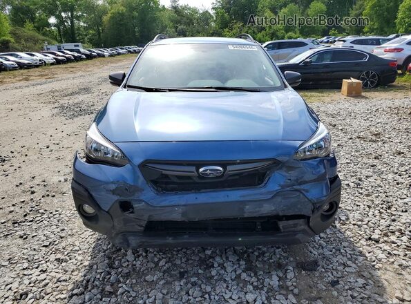 JF2GTHRC9MH354755 2021 SUBARU CROSSTREK Blue Widok z przodu