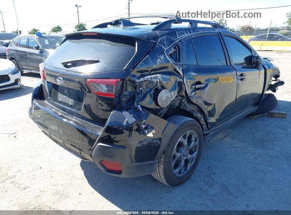 JF2GTHRC9PH275154 2023 SUBARU CROSSTREK Черный Задняя правая четверть