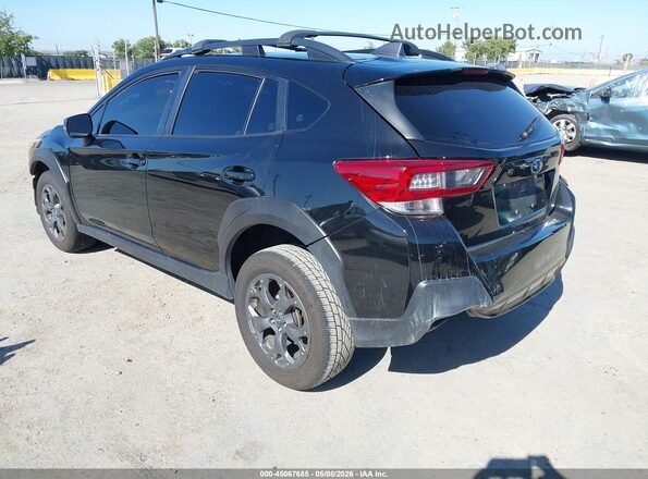 JF2GTHRC9PH275154 2023 SUBARU CROSSTREK Черный Задняя левая четверть