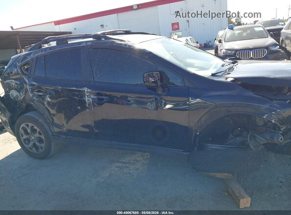 JF2GTHRC9PH275154 2023 SUBARU CROSSTREK Черный Вид задней части салона